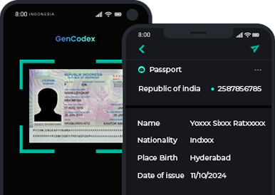 Passport scanner data